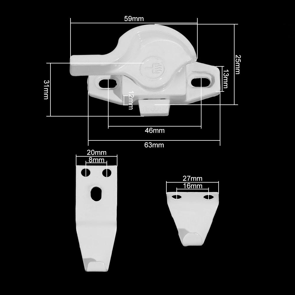 Furniture Hardware Fitting - Hardware Alloy Window Lock High Quality