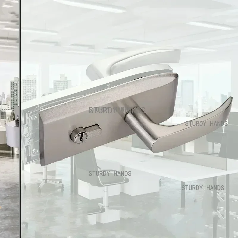 Office Glass Door Lock Bathroo - Furniture Hardware Fitting recension och pris