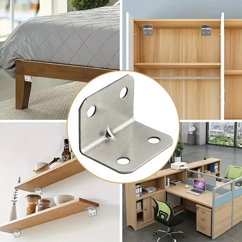 20pcs Angle Iron Board Table,  - Cabinet Hinge Overlay recension och pris