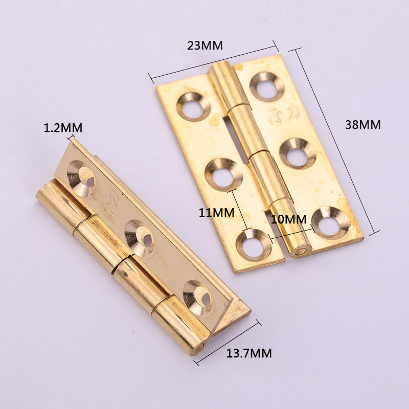2 Pcs/Lot Brass Furniture Hing - Cabinet Hinge Overlay recension och pris