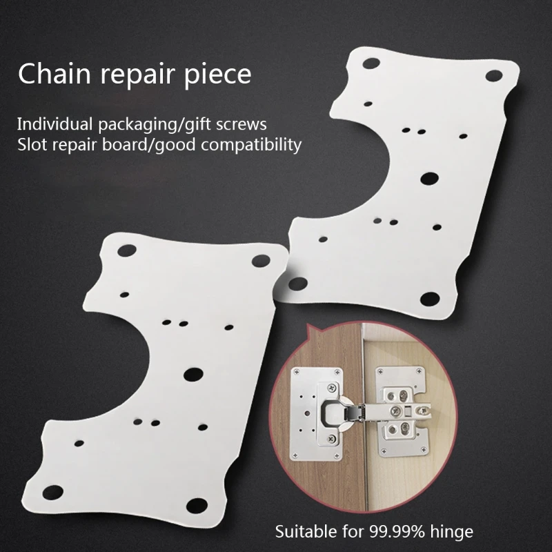 4 Pcs Cabinet Hinge Repair Pla - Cabinet Hinge Overlay recension och pris