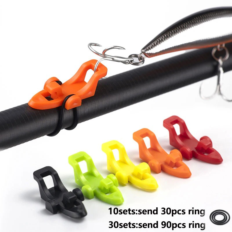 10-30pcs Fishing Rod Pole Hook - Furniture Hardware Jig recension och pris